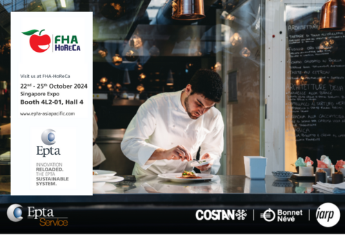 EPTA PRÉSENTE @FHA-HORECA SES SOLUTIONS DE POINTE DÉDIÉES AU MARCHÉ ASIATIQUE